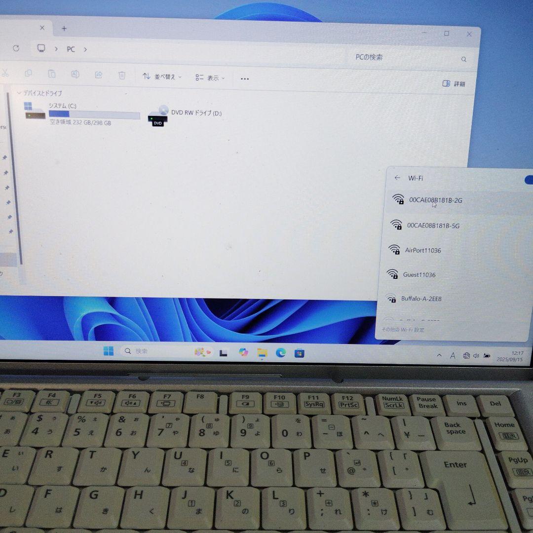 あ*や様 Panasonic Let's note office Win 11