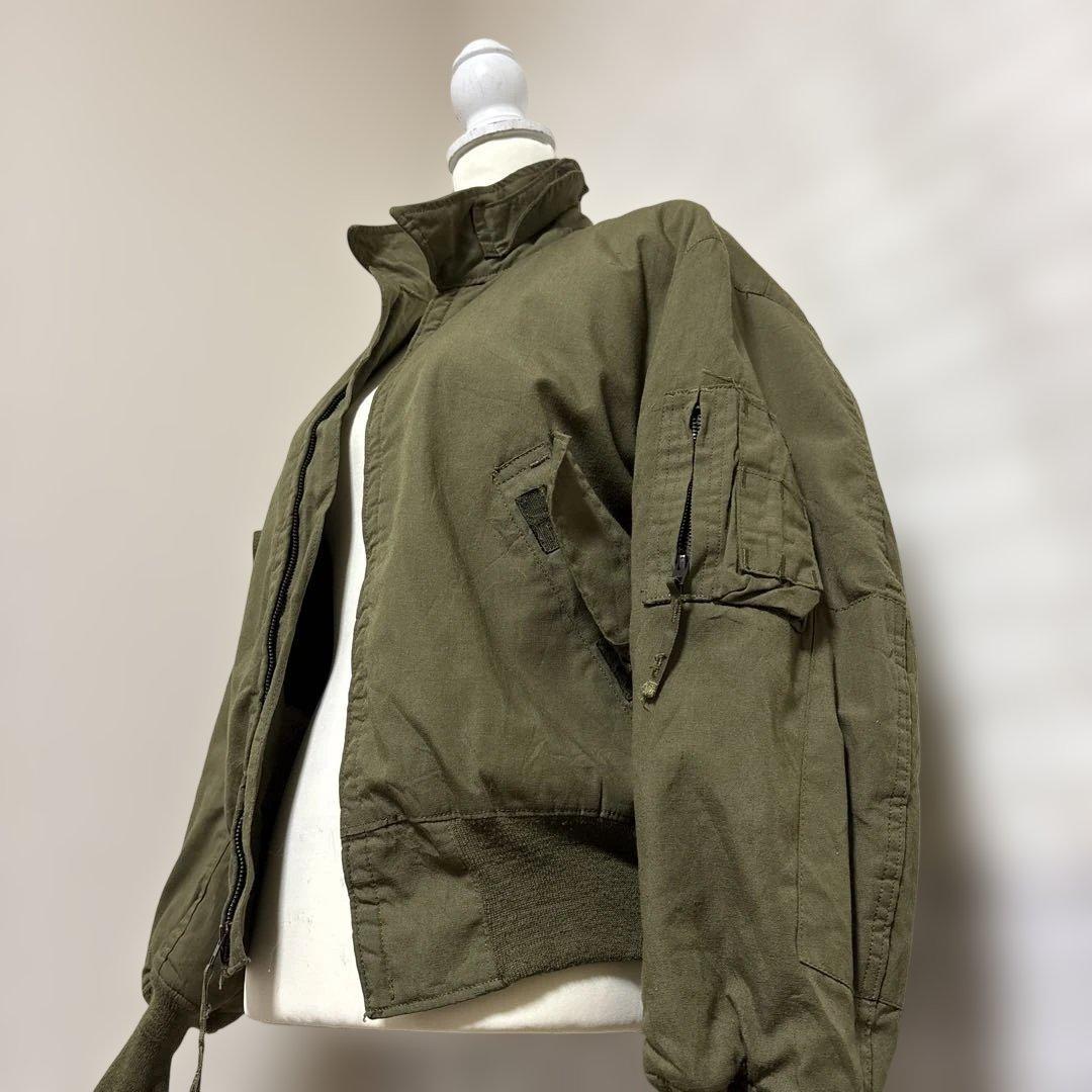 ミリタリー ジャケット メンズ　カーキ　タンカージャケット