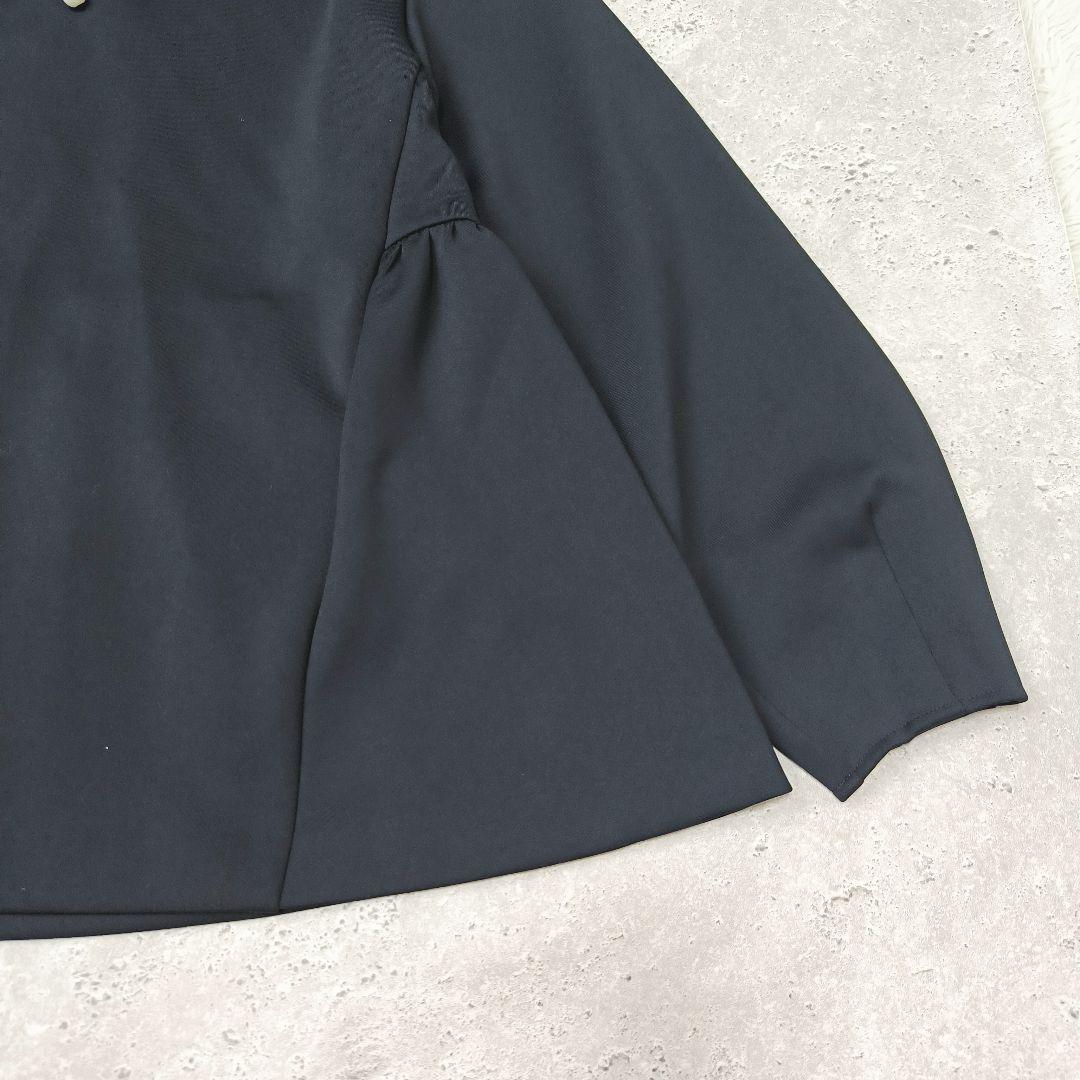 UNITED ARROWS SPONGY パールモチーフブラウス