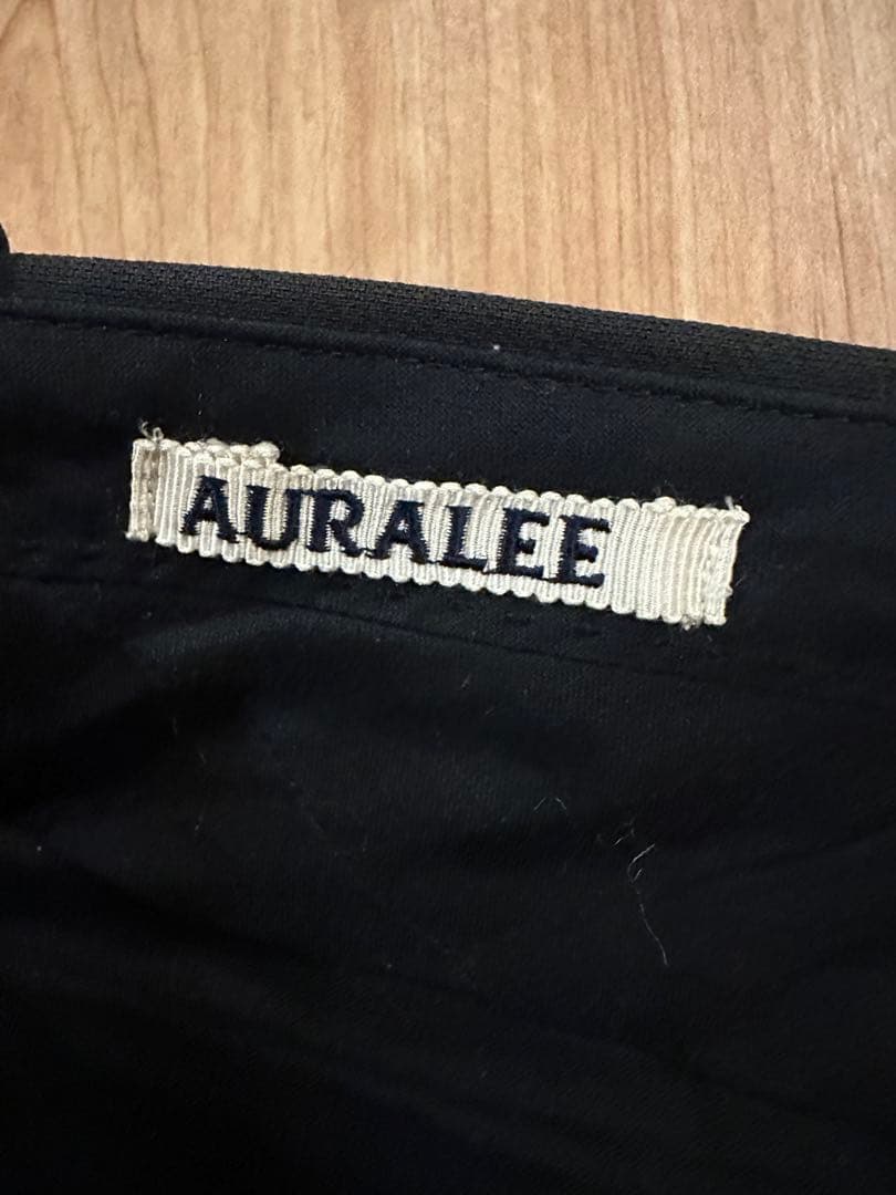 AURALEE 黒 wide trousers スラックス Size 5