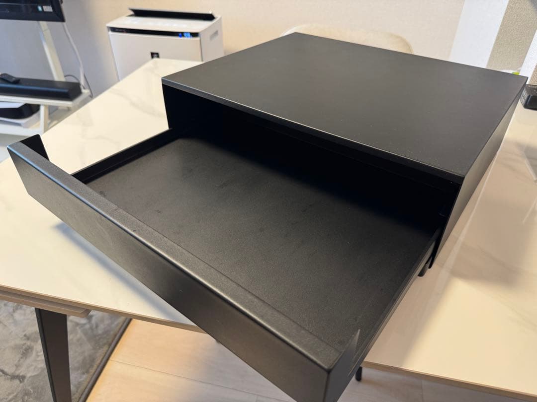 【極美品】tower 山崎実業 ツーウェイ キッチン家電下引き出し&スライド