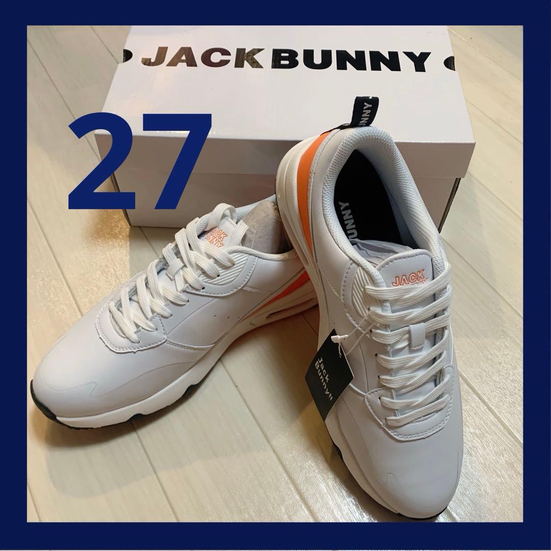 の*ぶ様 新品■22,000円【ジャックバニー 】スパイクレス　ゴルフシューズ