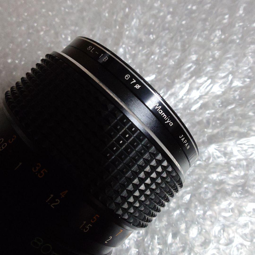 レンズ(単焦点) MAMIYA SEKOR C 80mm f1.9