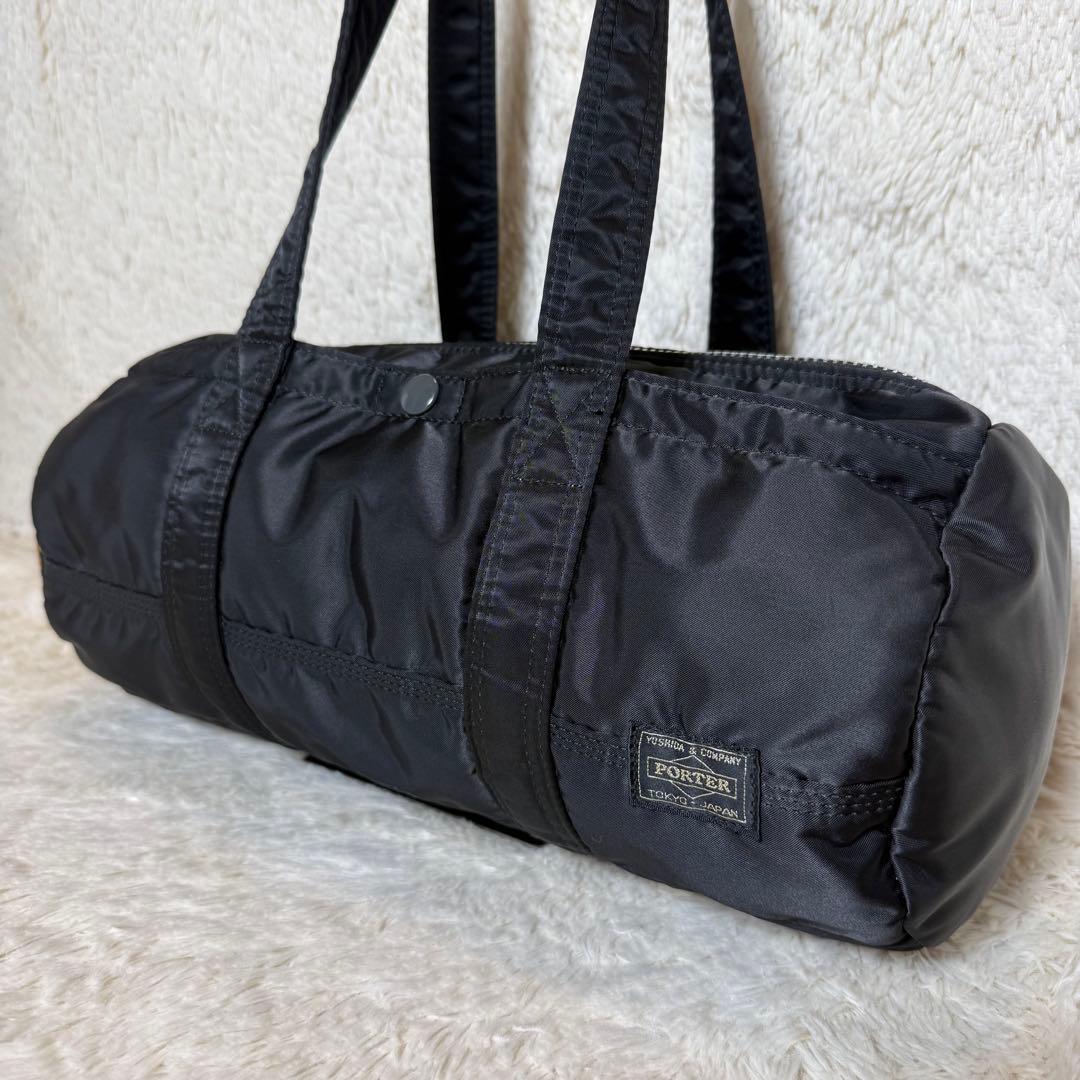 美品　PORTER ポーター TANKERタンカー ドラムバッグ ダッフルバッグ
