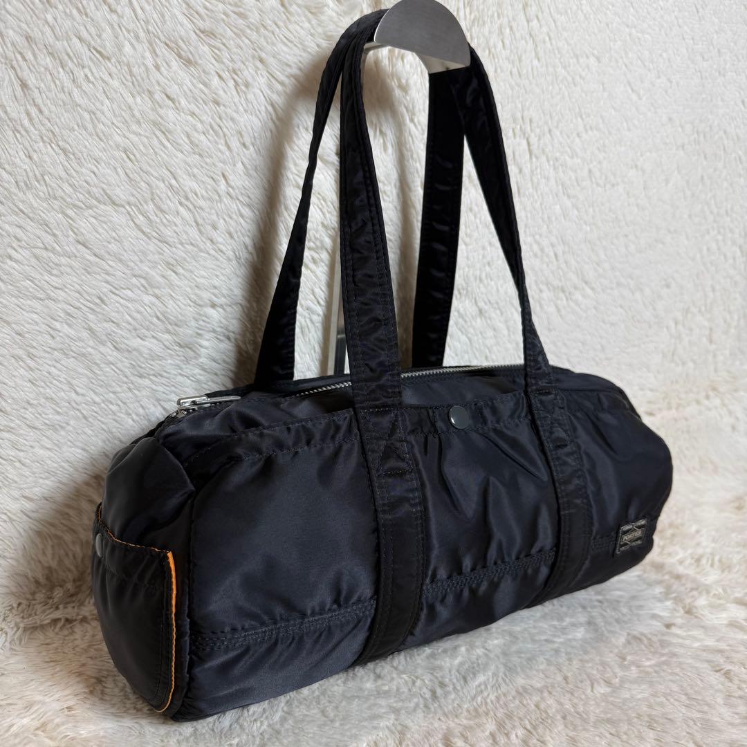 美品　PORTER ポーター TANKERタンカー ドラムバッグ ダッフルバッグ