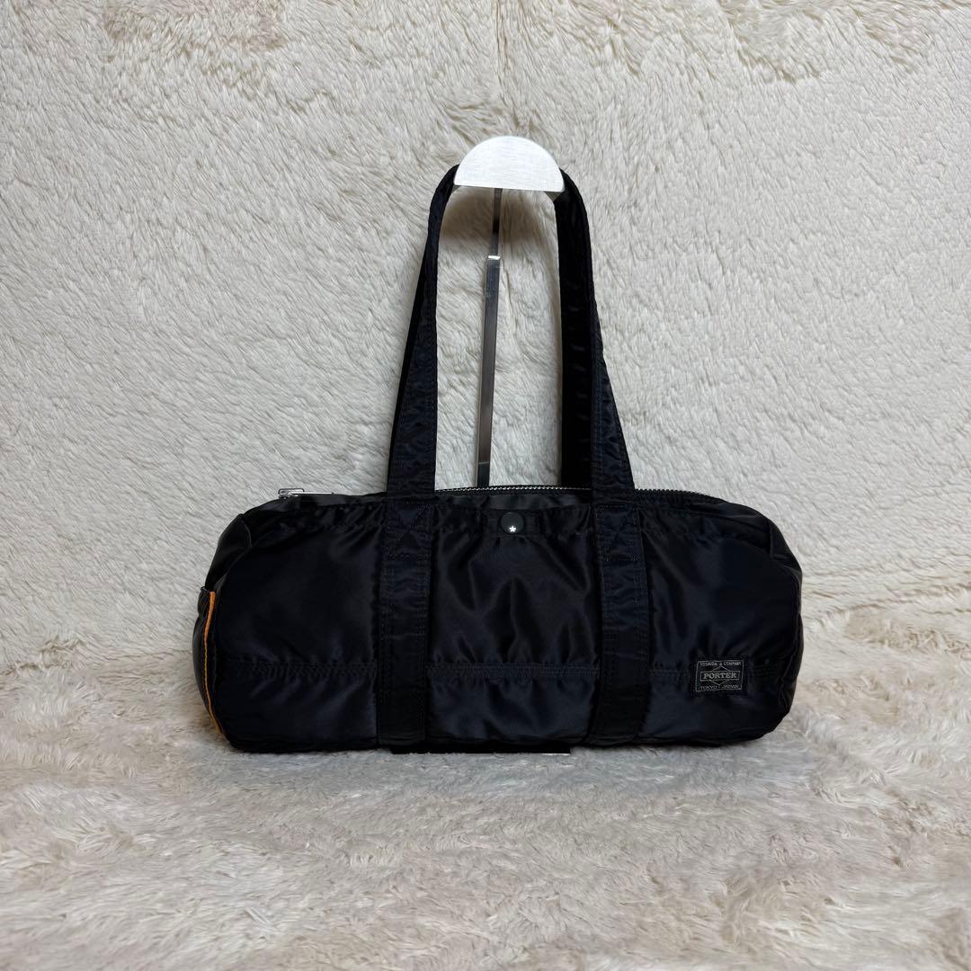 美品　PORTER ポーター TANKERタンカー ドラムバッグ ダッフルバッグ
