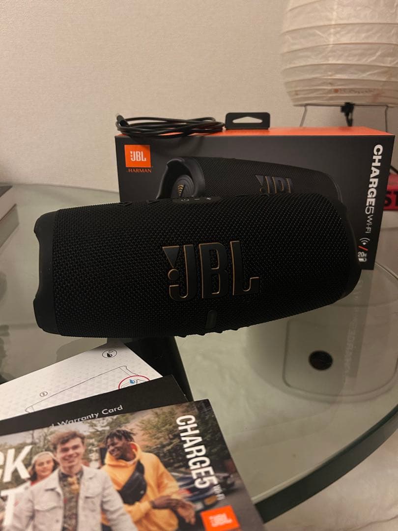 JBL Charge 5 Wi-Fi モデル　ワイヤレススピーカー　ブラック