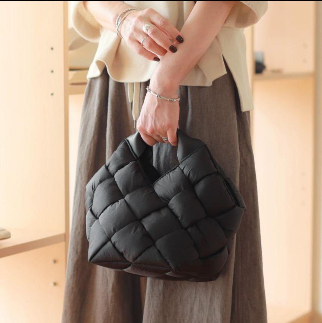 ★VIOLAd'ORO ★ELMO ナイロンメッシュハンドバッグヴィオラドーロ