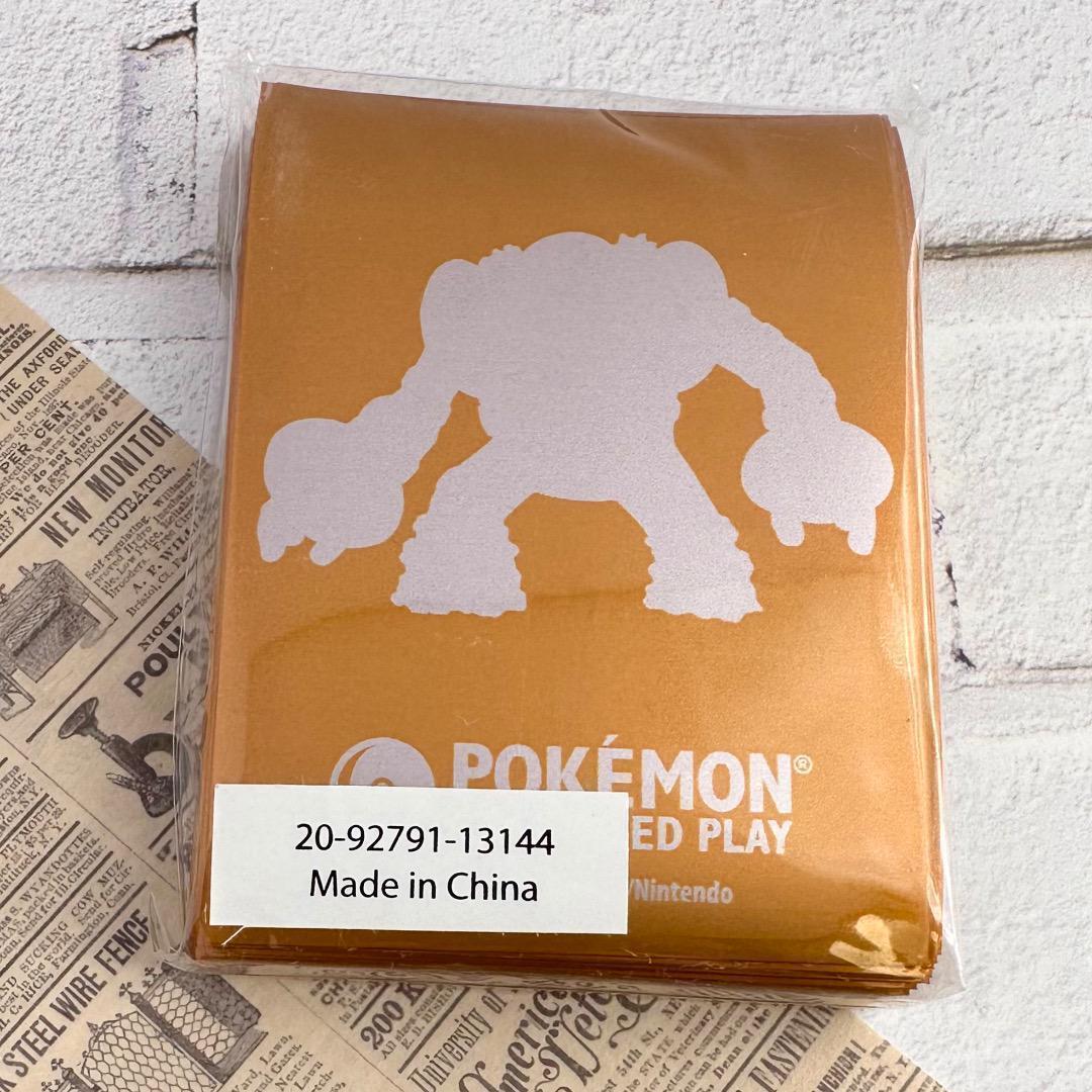 【 海外 希少品 !! 】レジギガス ポケモン スリーブ デッキシールド