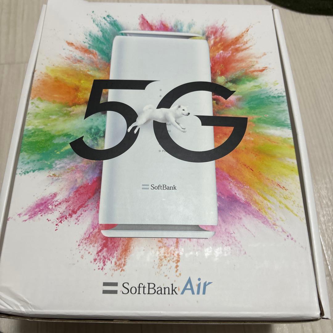 ソフトバンクエアー5Gフルキット箱説明書付き！ほぼ新品