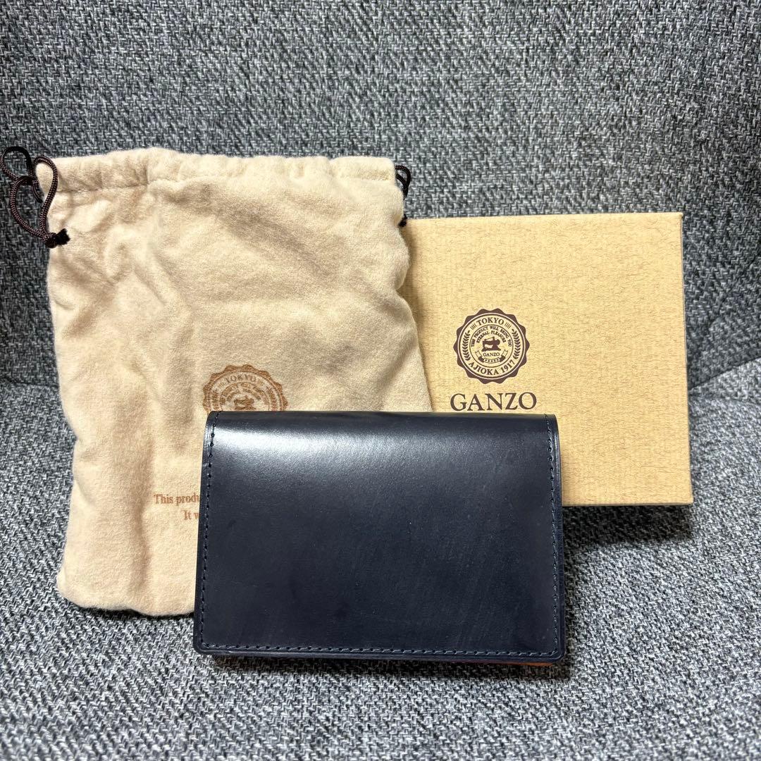 【BBQ様】GANZO THIN BRIDLE (シンブライドル)名刺入れ 牛革