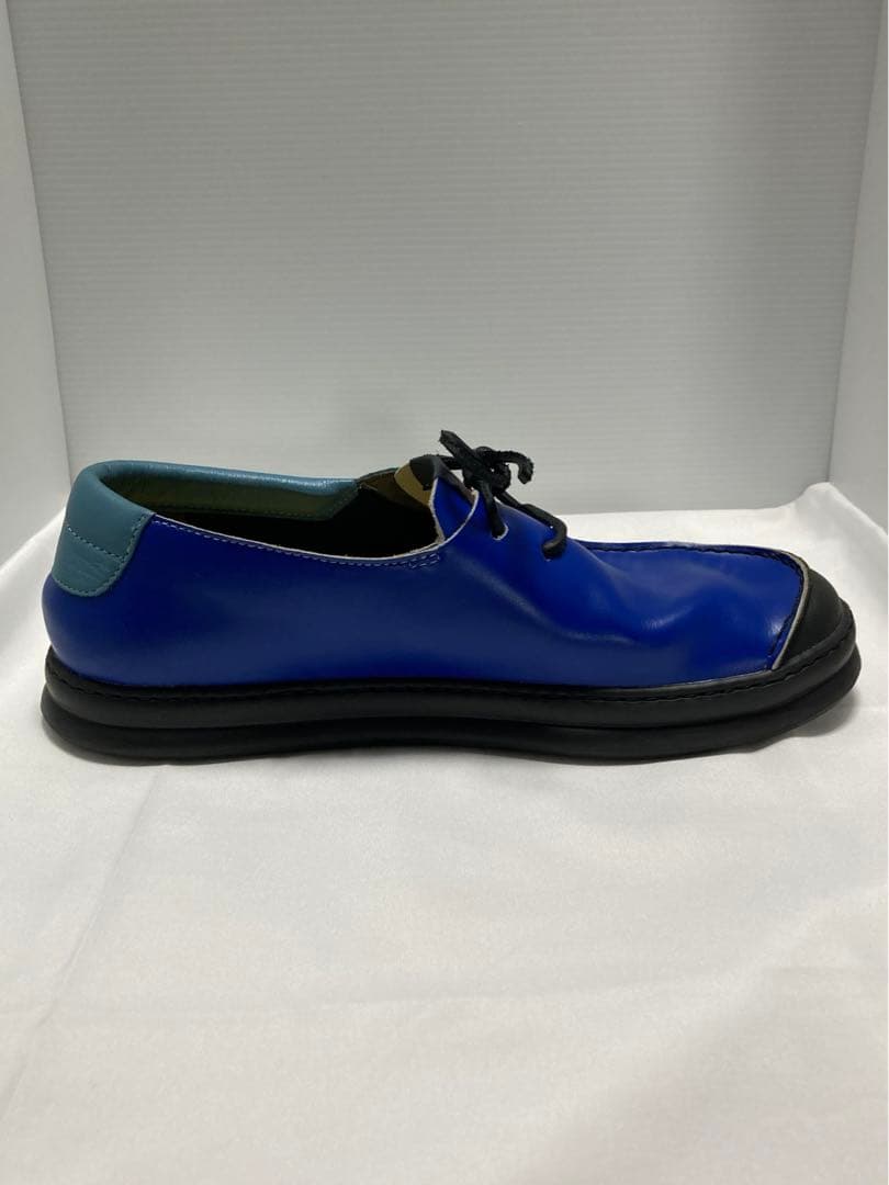 Camper TWINS 27cm ブルー モカシン K100325-001