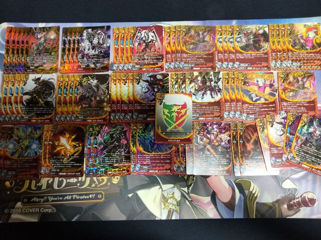バディファイト　竜血師団デッキ　パーツ