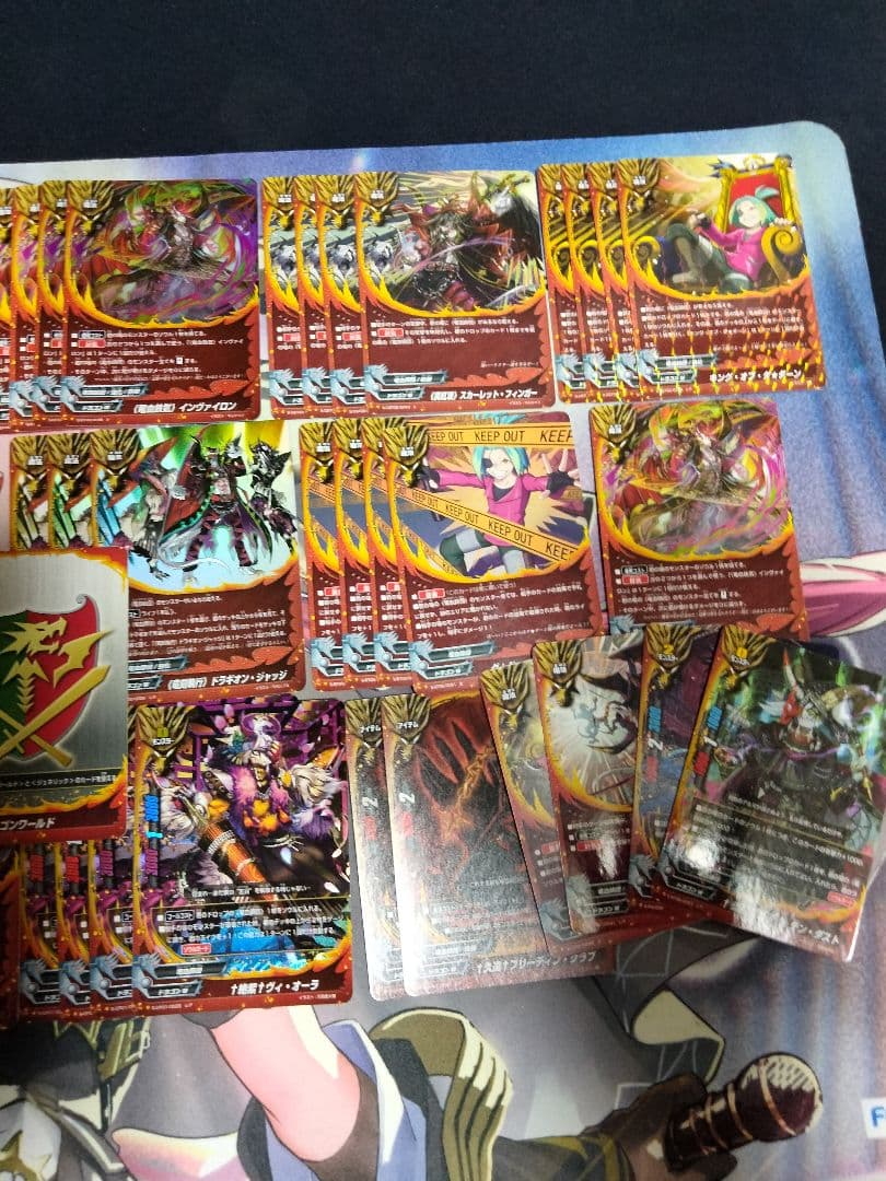 バディファイト　竜血師団デッキ　パーツ