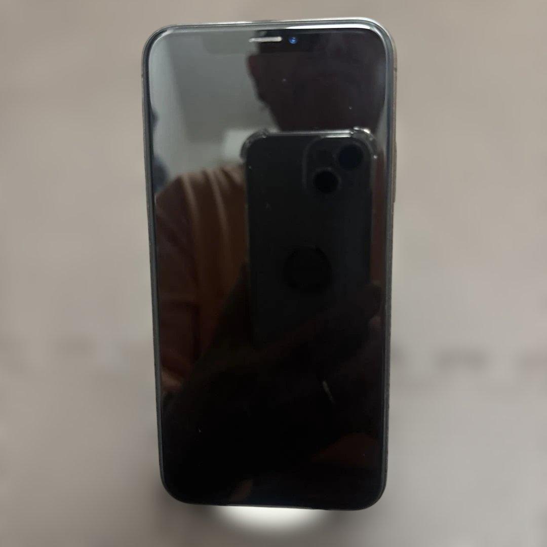 Apple iPhone X スペースグレー本体　 256GB 非正規バッテリー