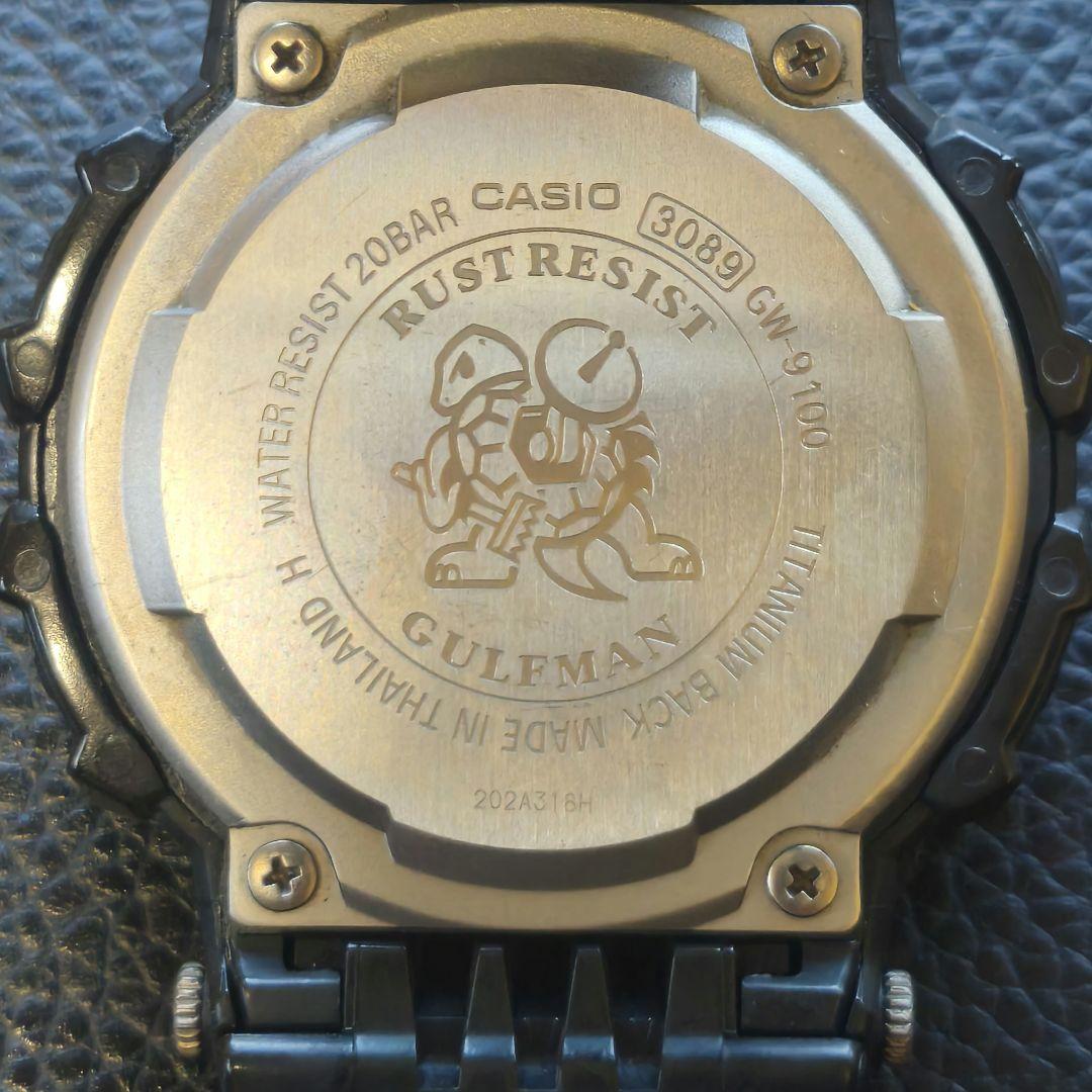 【美品】CASIO G-SHOCK GULFMAN GW-9100