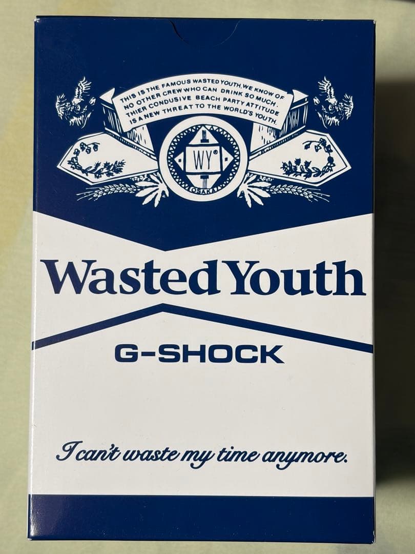 CASIO G-SHOCK Wasted Youth ブルー　Gショック