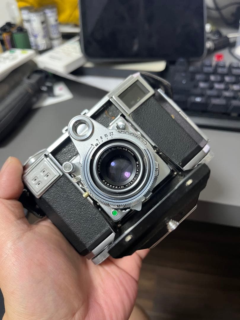 【整備済・試写あり】Zeiss Ikon Contessa 35露出計作動
