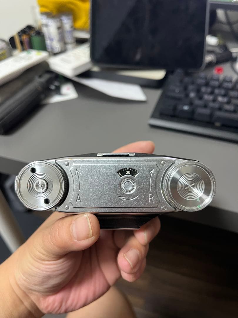 【整備済・試写あり】Zeiss Ikon Contessa 35露出計作動