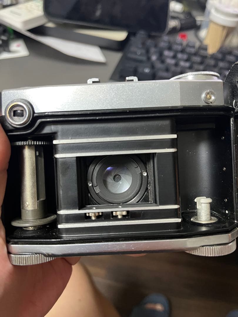 【整備済・試写あり】Zeiss Ikon Contessa 35露出計作動