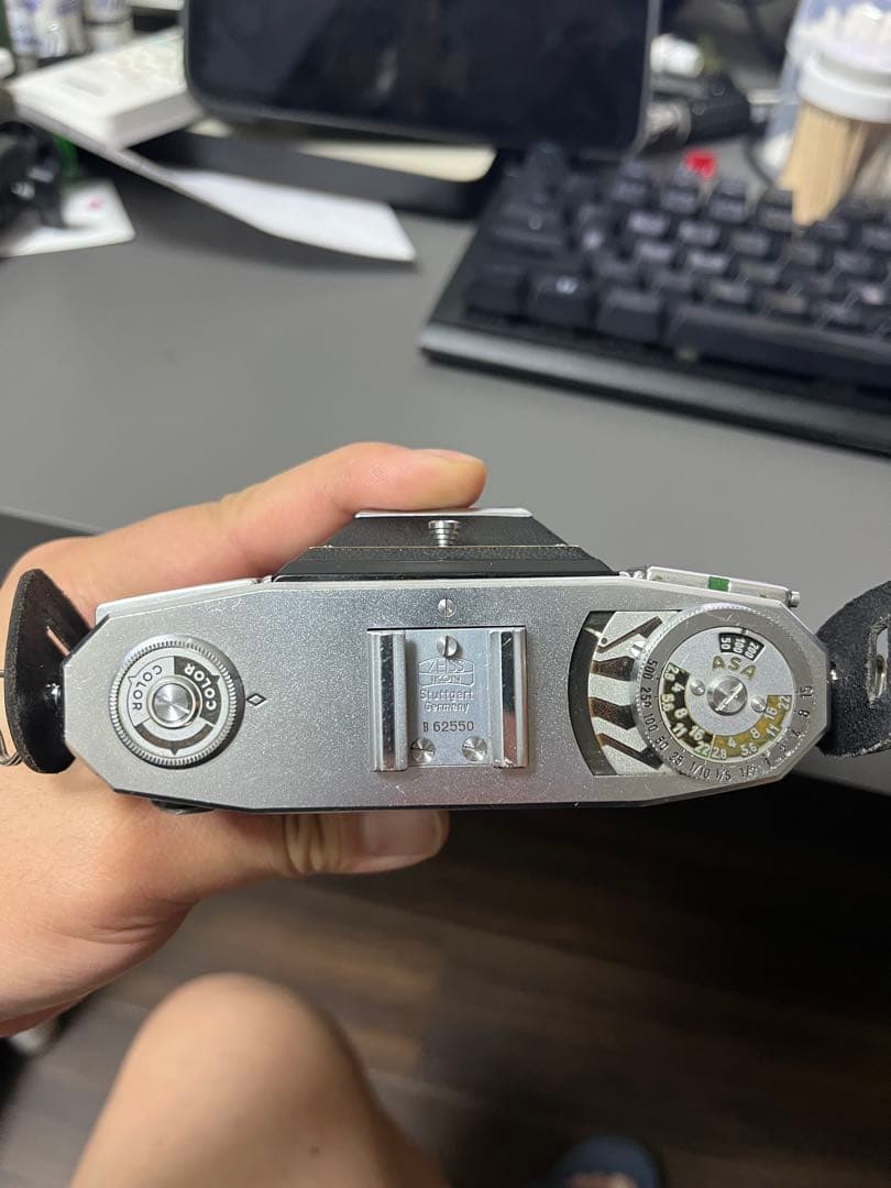 【整備済・試写あり】Zeiss Ikon Contessa 35露出計作動