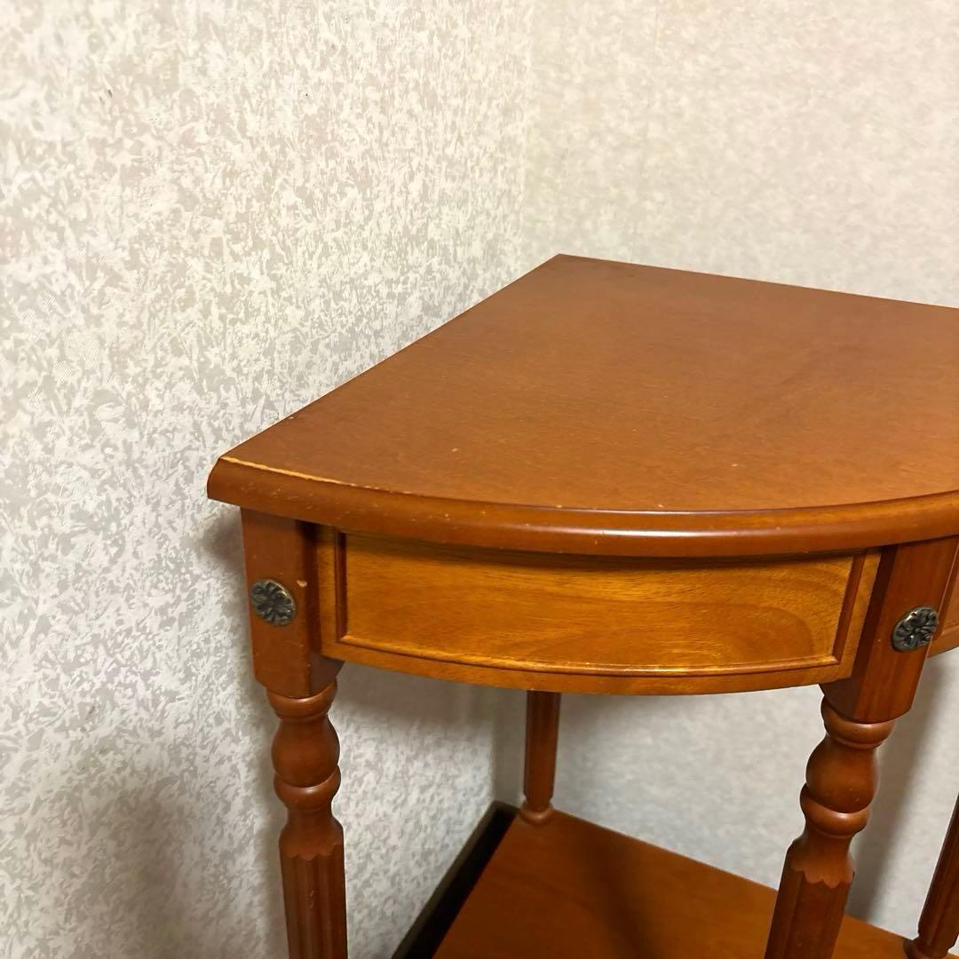 【良品】ヴィンテージ コーナーテーブル サイドテーブル
