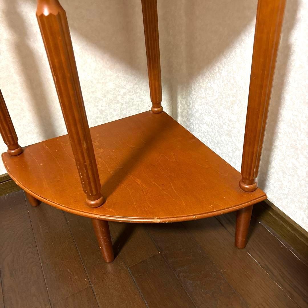 【良品】ヴィンテージ コーナーテーブル サイドテーブル