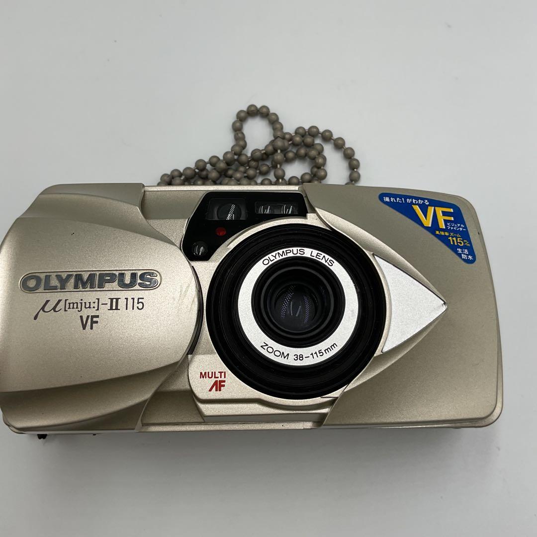 M1757 OLYMPUS mju-II 115 コンパクトフィルムカメラ