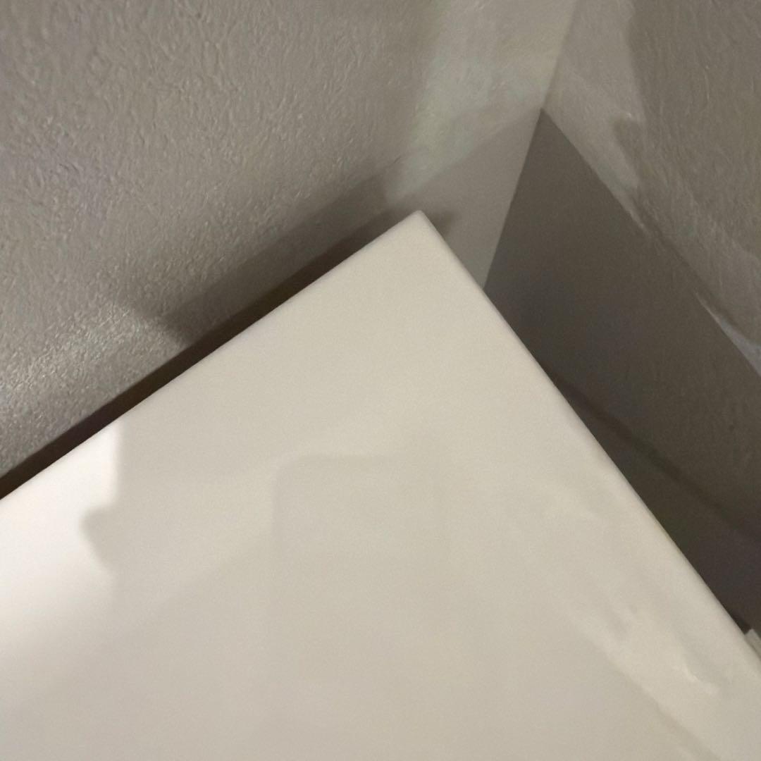 ホワイト 4段チェスト シンプルデザイン