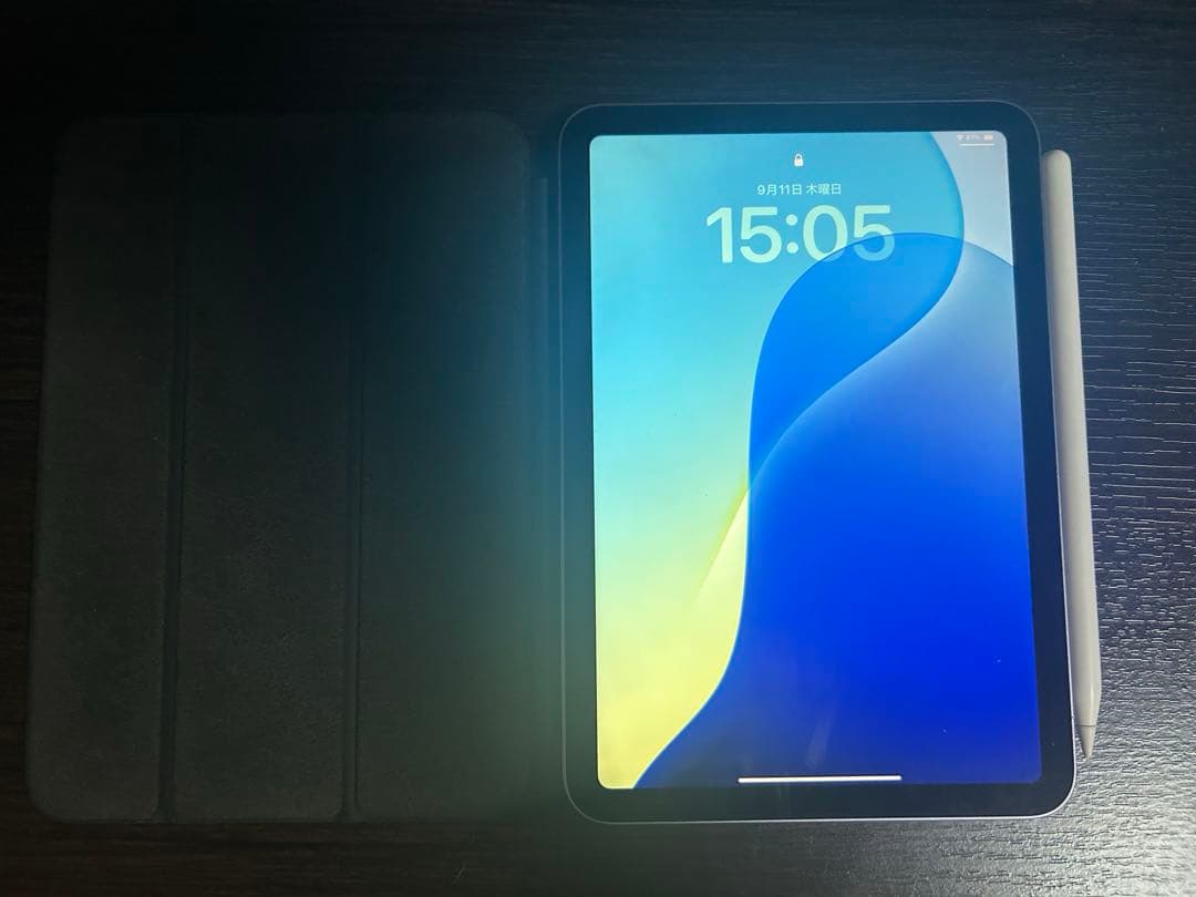 t*u様 iPad mini 第6世代（64GB）本体 純正ペンシルカバー付き