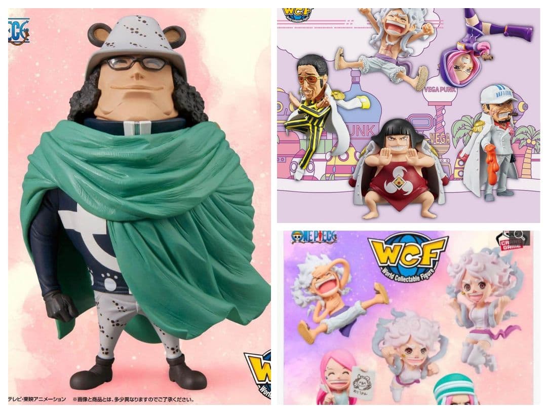 ワンピース ワーコレ エッグヘッド６＆ ジュエリー・ボニー ヒストリー ＆くま