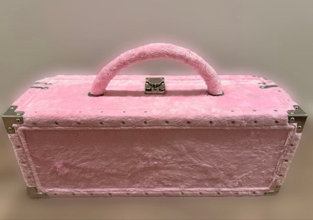 エンジェルシャンパン ドゥミセックロゼ ピンク ファータイプ 空瓶 ケース