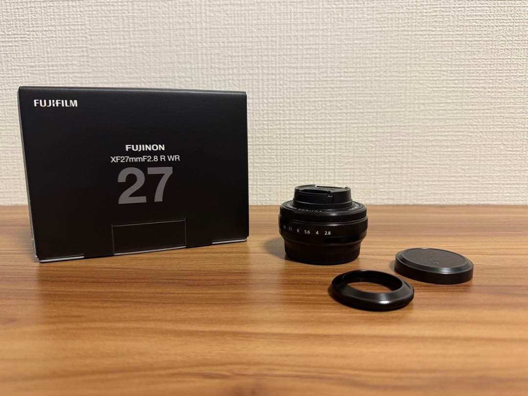 レンズ(単焦点) fujifilm xf27mmf2.8 r wr