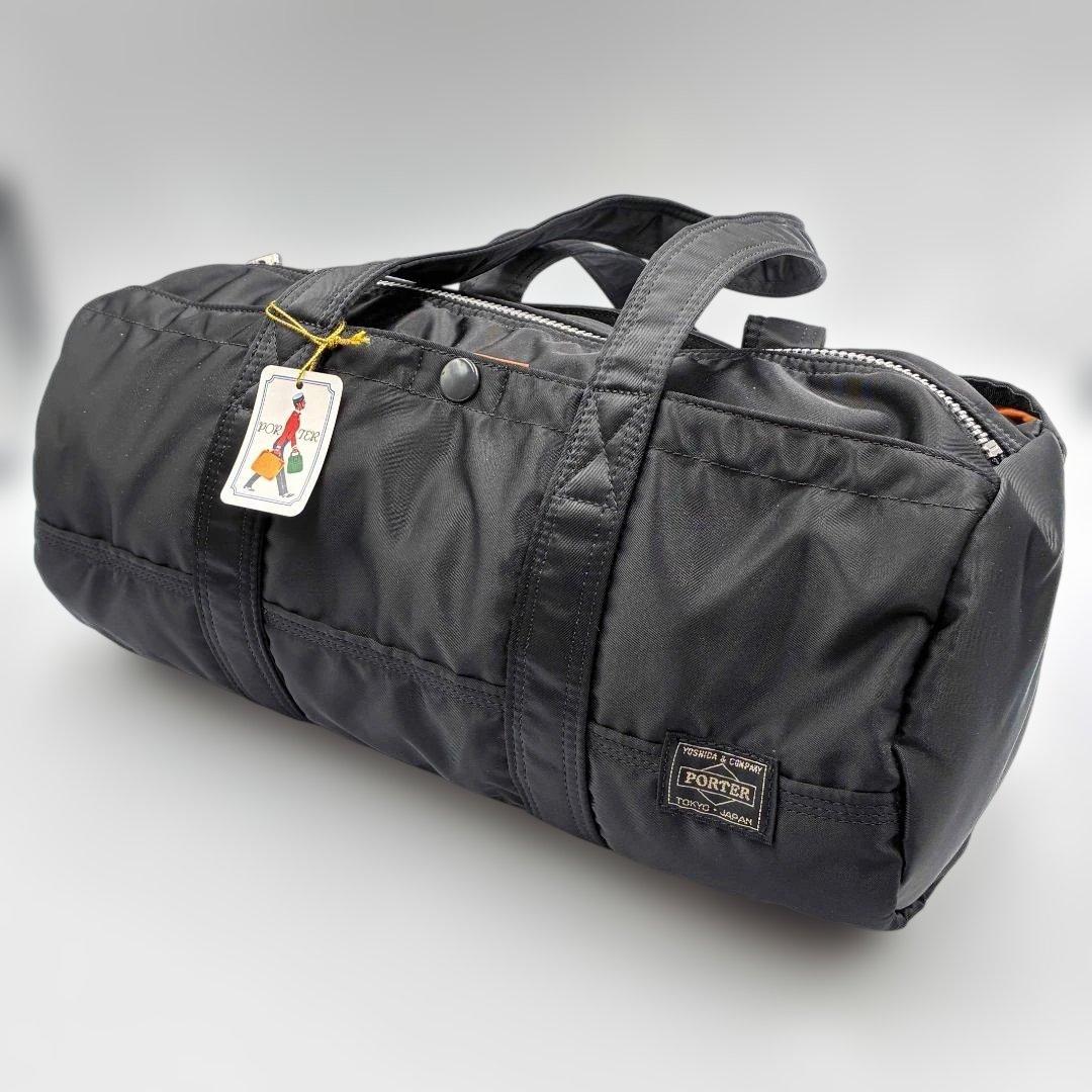 ☆ポーター☆PORTER☆タンカー☆ミニボストンバッグ☆ダッフル☆ナイロン☆黒☆