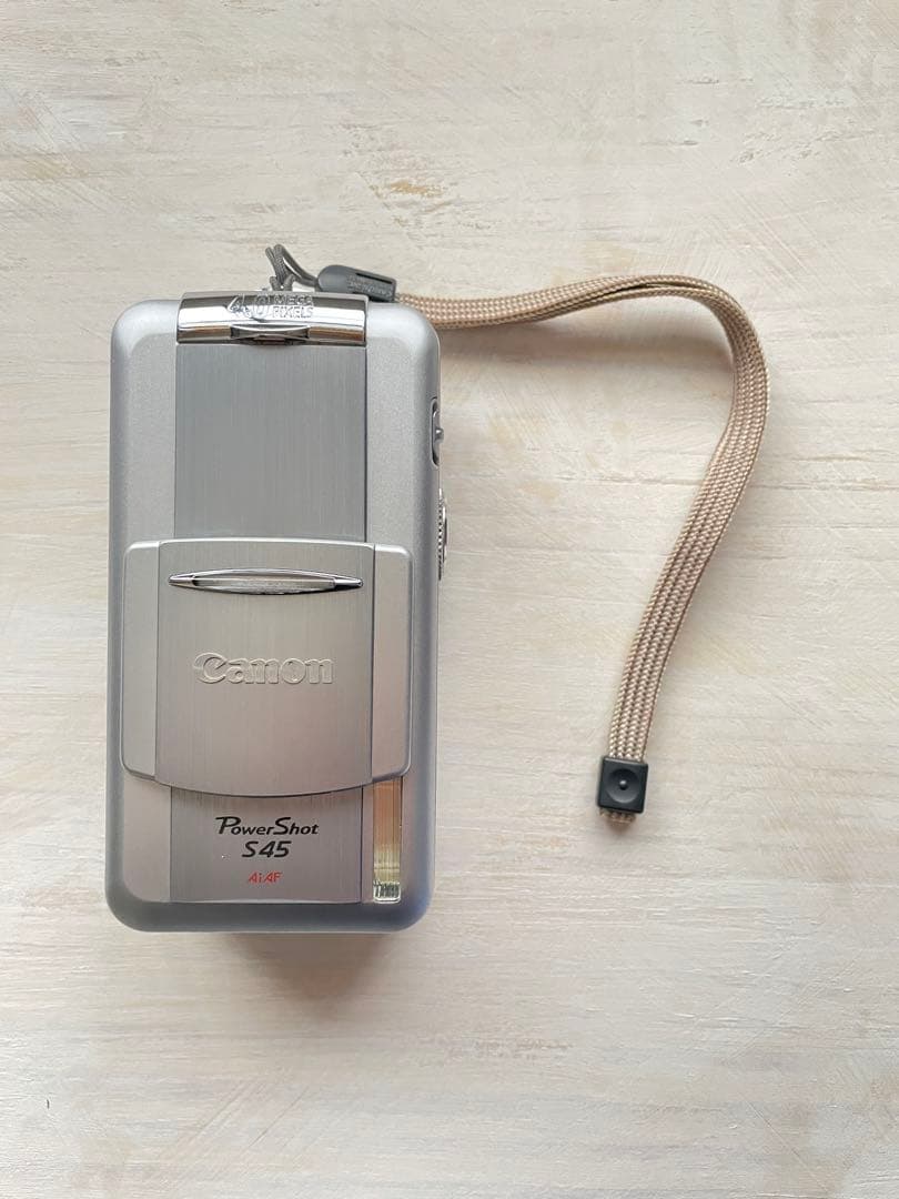 【動作確認済み】 Canon PowerShot S45 シルバー