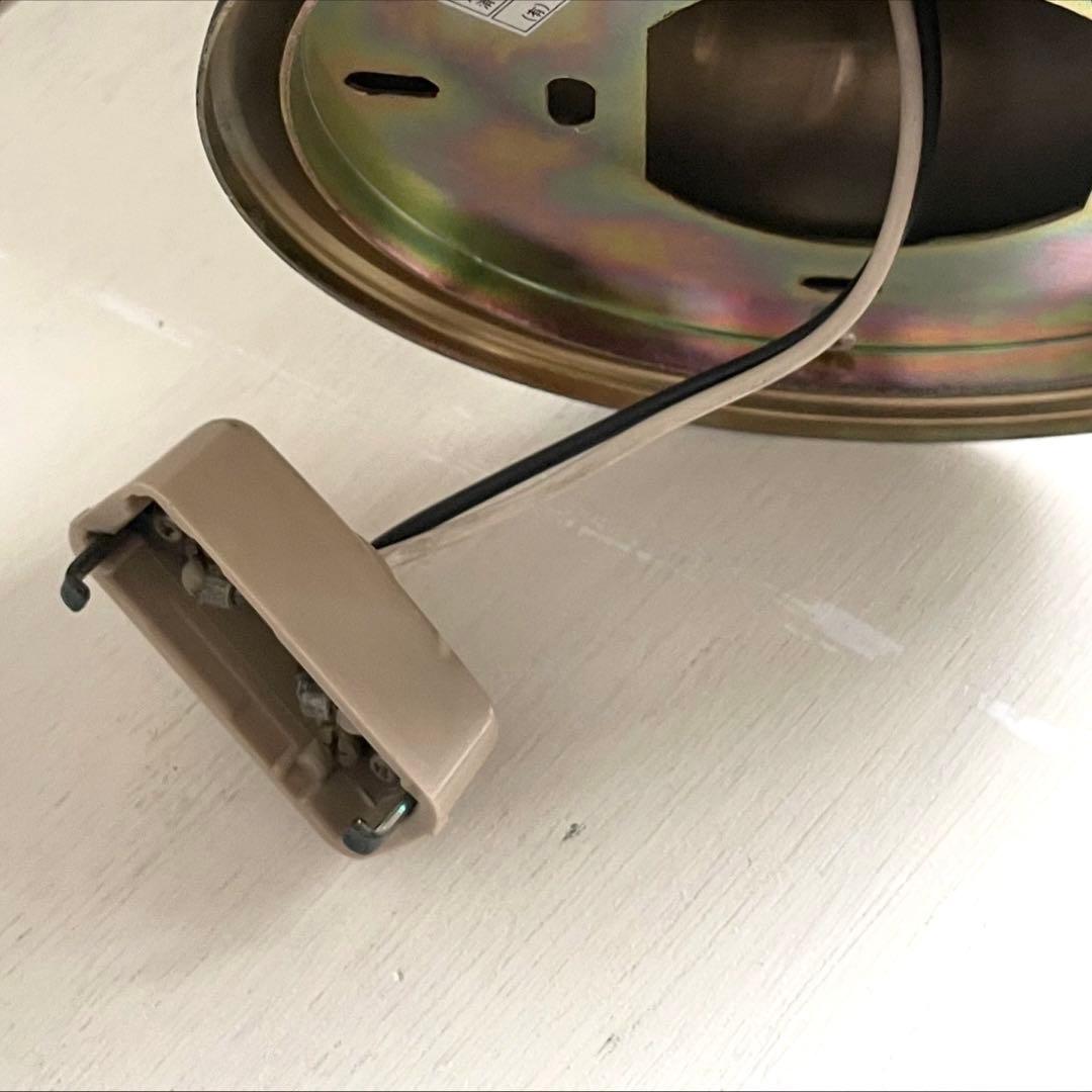 古い乳白ガラスランプ　天井照明　レトロ　アトリエランプ　アンティーク