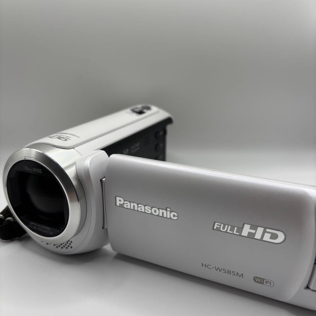 【美品】 Panasonic パナソニック HC-W585M ビデオカメラ