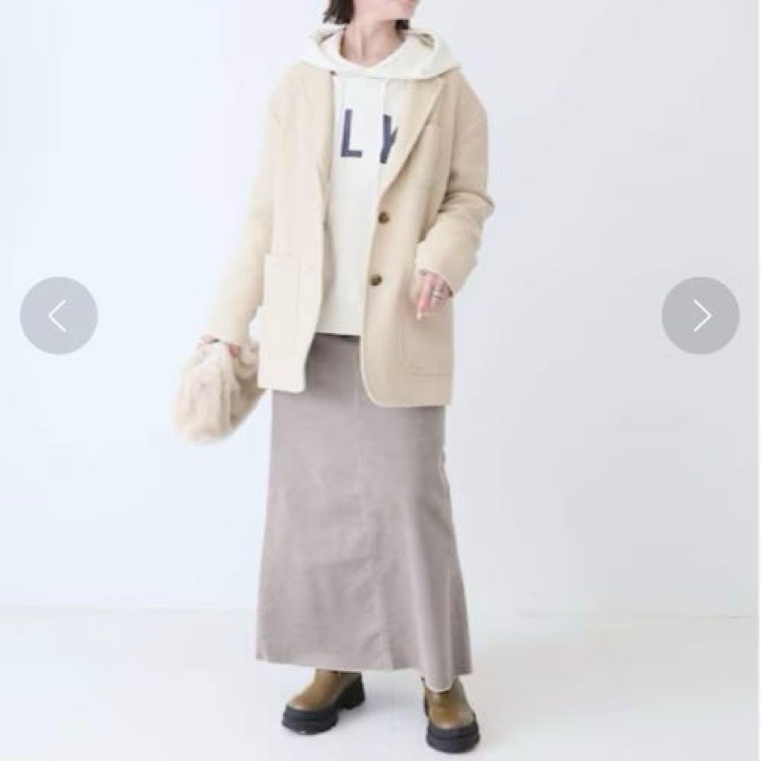 ☆新品未使用☆Spick & Span トリプルクロスビッグジャケット ベージュ