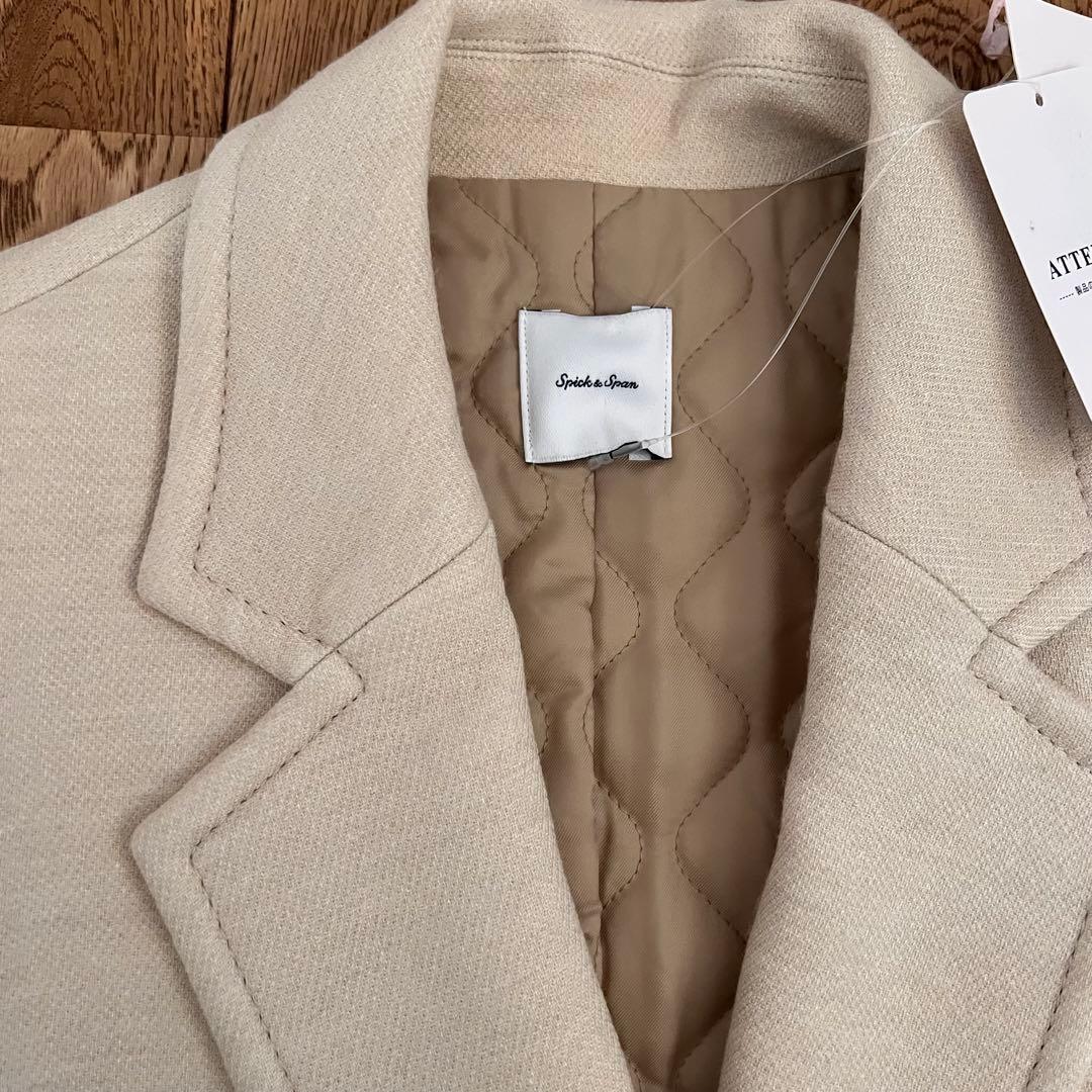 ☆新品未使用☆Spick & Span トリプルクロスビッグジャケット ベージュ