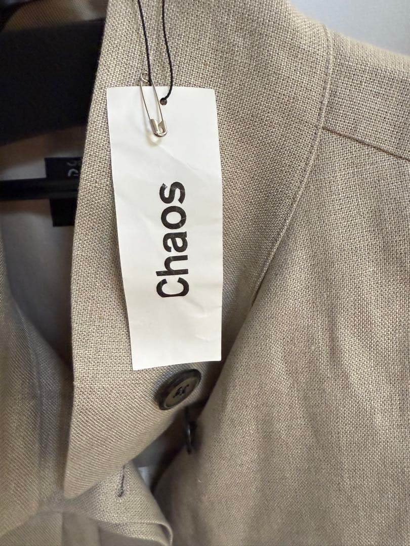 【最終価格】Chaos リネンキャンバスベスト