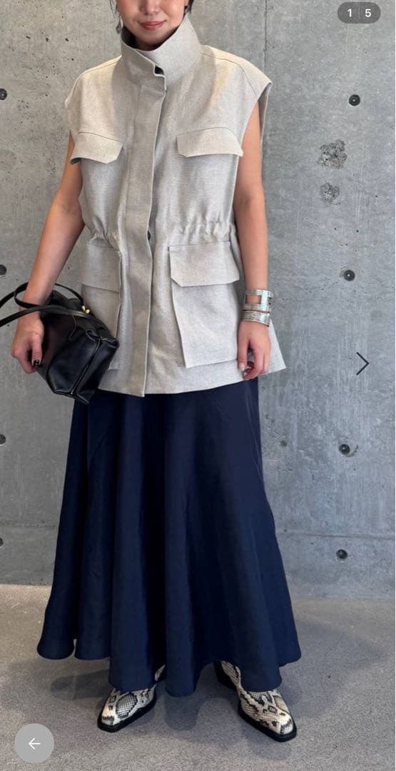 【最終価格】Chaos リネンキャンバスベスト