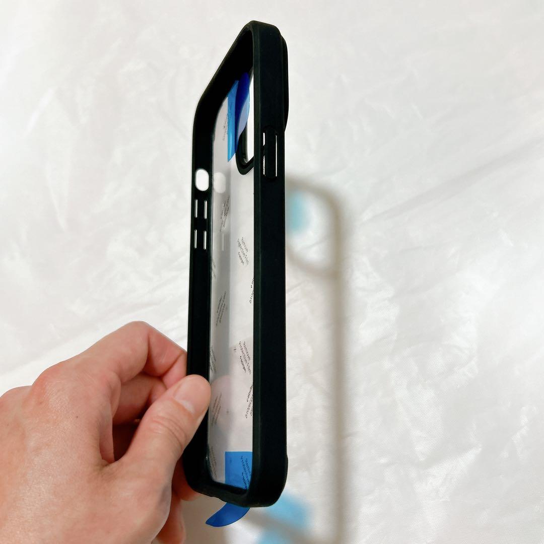 ✨iPhone 13 Pro Maxケース TPU バンパーケース 耐衝撃 黒