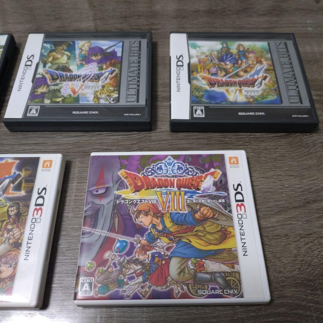 ドラゴンクエストシリーズ ソフト7本セット＋クロノトリガー