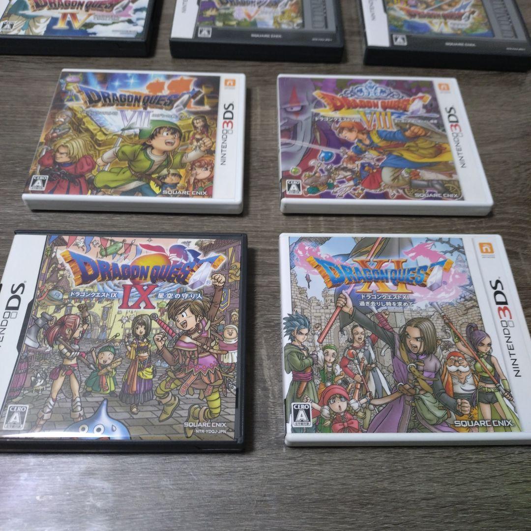 ドラゴンクエストシリーズ ソフト7本セット＋クロノトリガー