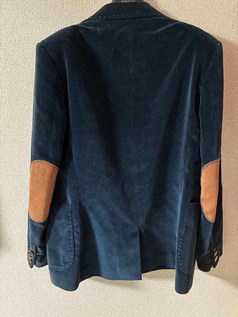 kolor コーデュロイ　テーラードジャケット　ネイビー　サイズ1