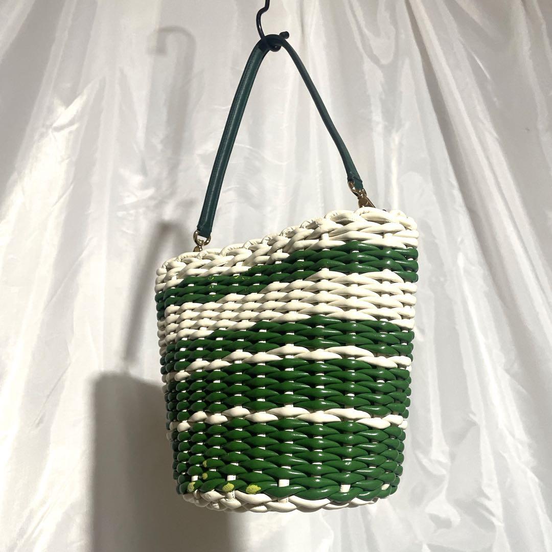 Dolce&Gabbanaドルチェ＆ガッバーナ レザーカゴバッグ