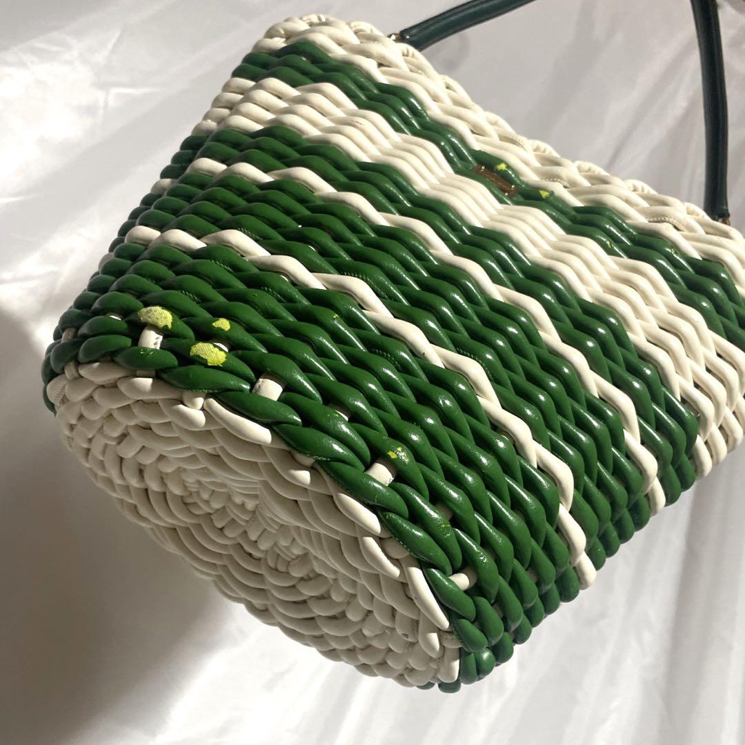 Dolce&Gabbanaドルチェ＆ガッバーナ レザーカゴバッグ