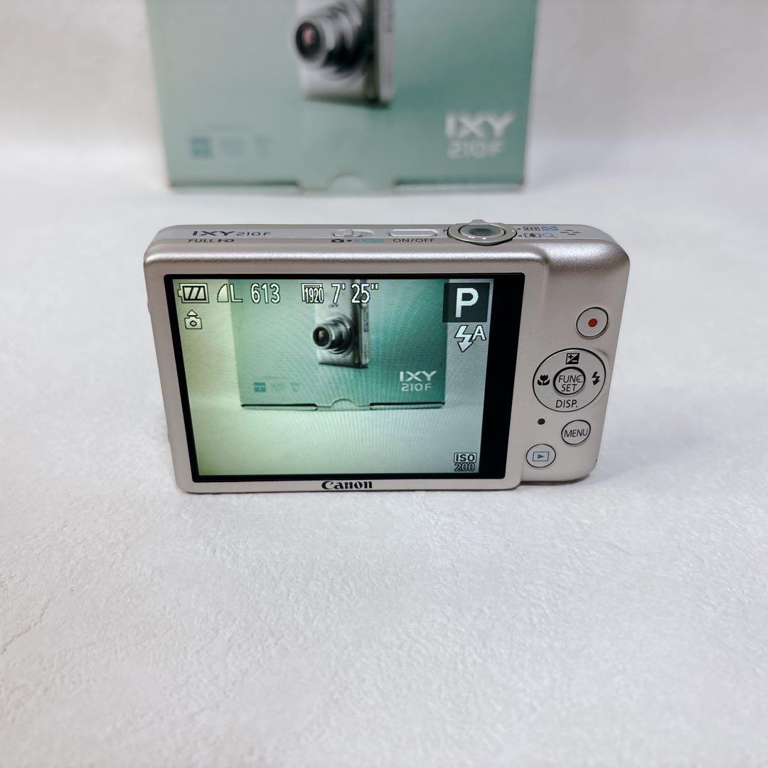 極美品 Canon IXY 210F フルセット SDカード付 完動品