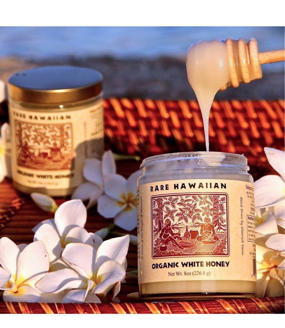 レアハワイアン　オーガニック　ホワイトハニー　はちみつ　ハワイアンハニー