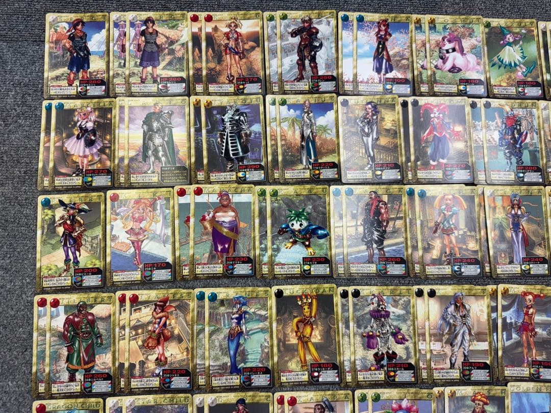 クロノクロス　カードダス　箱出し完品コンプセット 103枚